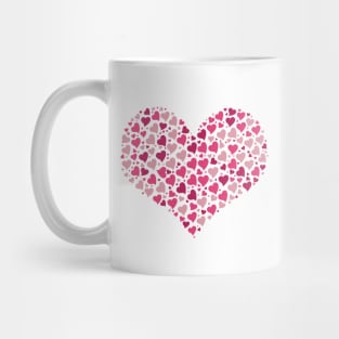 2023 new year valentine's day heart pattern Mug